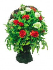 Корзины из искусственных цветов