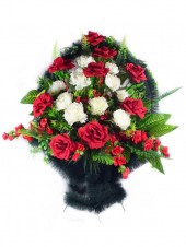 Корзины из искусственных цветов